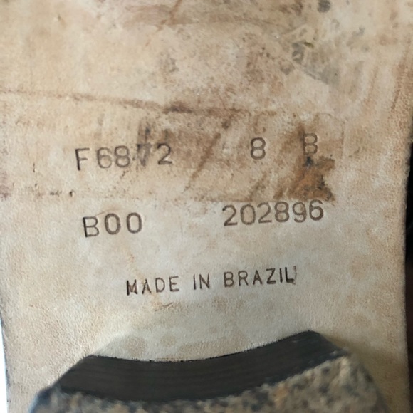 Cole Haan Brown Woven Leather Slide Sandal 8 - Picture 8 of 8